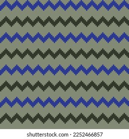 Argyle fair isle seamless pattern design for knitwear, fashion textile, graphics