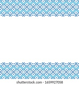 Argyle Geometric Border Template for backgrounds, printing materials, e commerce and etc.