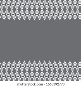 Argyle Geometric Border Template for backgrounds, printing materials, e commerce and etc.