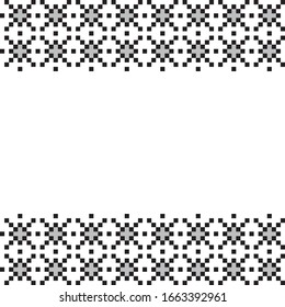 Argyle Geometric Border Template for backgrounds, printing materials, e commerce and etc.