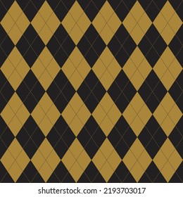 Argyle harlequin vector seamless pattern