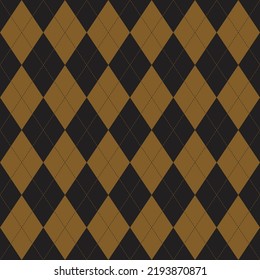 Argyle harlequin vector seamless pattern