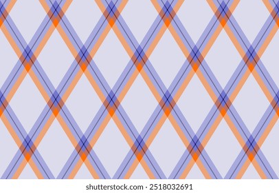 Padrão de Argyle de losango geométrico. Harlequin verificar papel de parede design. Material têxtil em forma de diamante clássico para fundo da web, impressão de roupas de tecido, suéter, papel de embrulho, cartão de presente, convite
