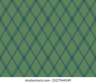 Argyle pattern of geometric rhombus. Harlequin check wallpaper design. Classic diamond shaped textile material for web background, print fabric clothing, sweater, wrapping paper, gift card, invitation