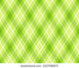 Argyle pattern of geometric rhombus. Harlequin check wallpaper design. Classic diamond shaped textile material for web background, print fabric clothing, sweater, wrapping paper, gift card, invitation