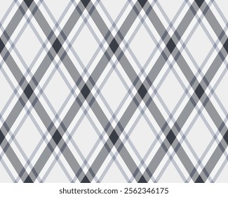 Argyle pattern of geometric rhombus. Harlequin check wallpaper design. Classic diamond shaped textile material for web background, print fabric clothing, sweater, wrapping paper, gift card, invitation