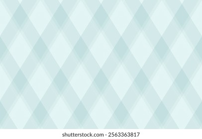 Argyle pattern of geometric rhombus. Harlequin check wallpaper design. Classic diamond shaped textile material for web background, print fabric clothing, sweater, wrapping paper, gift card, invitation