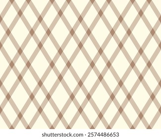 Argyle pattern of geometric rhombus. Harlequin check wallpaper design. Classic diamond shaped textile material for web background, print fabric clothing, sweater, wrapping paper, gift card, invitation