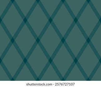 Argyle pattern of geometric rhombus. Harlequin check wallpaper design. Classic diamond shaped textile material for web background, print fabric clothing, sweater, wrapping paper, gift card, invitation