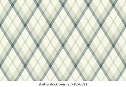 Argyle pattern of geometric rhombus. Harlequin check wallpaper design. Classic diamond shaped textile material for web background, print fabric clothing, sweater, wrapping paper, gift card, invitation