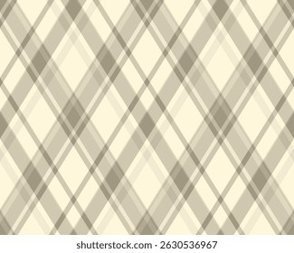 Argyle pattern of geometric rhombus. Harlequin check wallpaper design. Classic diamond shaped textile material for web background, print fabric clothing, sweater, wrapping paper, gift card, invitation