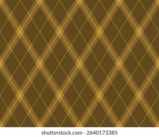 Argyle pattern of geometric rhombus. Harlequin check wallpaper design. Classic diamond shaped textile material for web background, print fabric clothing, sweater, wrapping paper, gift card, invitation