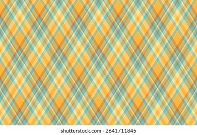 Argyle pattern of geometric rhombus. Harlequin check wallpaper design. Classic diamond shaped textile material for web background, print fabric clothing, sweater, wrapping paper, gift card, invitation