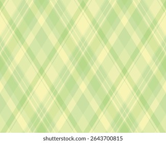 Argyle pattern of geometric rhombus. Harlequin check wallpaper design. Classic diamond shaped textile material for web background, print fabric clothing, sweater, wrapping paper, gift card, invitation