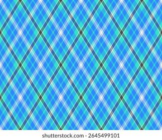 Padrão de Argyle de losango geométrico. Harlequin verificar papel de parede design. Material têxtil em forma de diamante clássico para fundo da web, impressão de roupas de tecido, suéter, papel de embrulho, cartão de presente, convite
