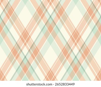 Padrão de Argyle de losango geométrico. Harlequin verificar papel de parede design. Material têxtil em forma de diamante clássico para fundo da web, impressão de roupas de tecido, suéter, papel de embrulho, cartão de presente, convite