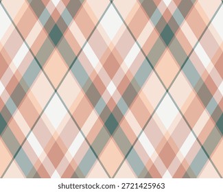 Patrón de argyle de rombo geométrico. Diseño de Fondo de pantalla de cuadros de arlequín. Clásico diamante en forma de material textil para el fondo de Web, ropa de tela de impresión, suéter, papel de embalaje, Tarjeta de regalo, invitación