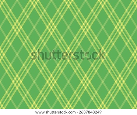 Argyle pattern of geometric rhombus. Harlequin check wallpaper design. Classic diamond shaped textile material for web background, print fabric clothing, sweater, wrapping paper, gift card, invitation