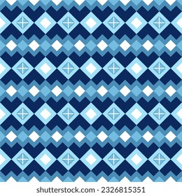 Argyle pattern seamless design.squares with thin black dotted line. Seamless geometric background for clothing, wrapping paper. 