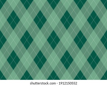 Argyle pattern seamless. Fabric texture background. Classic argill vector ornament.