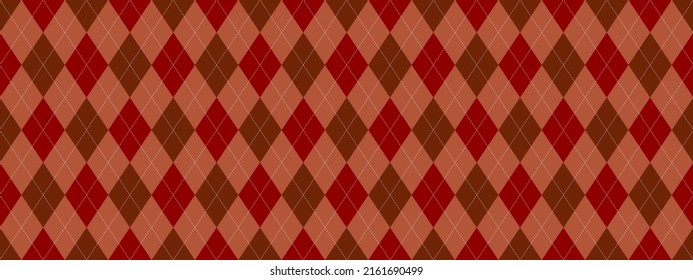 Argyle pattern seamless. Fabric texture background. Classic argill vector ornament.