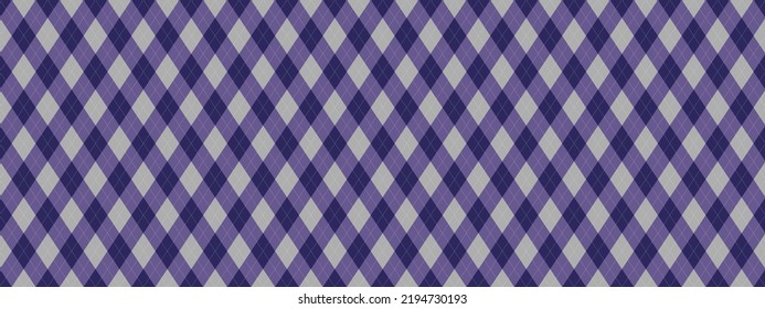 Argyle pattern seamless. Fabric texture background. Classic argill vector ornament.