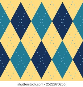 Argyle-Muster, Nahtloses Muster, Pastell Nahtloses geometrisches Muster für Kleidung, Umhüllungspapier, Hintergrund, Hintergrund, Geschenkkarte, Pullover.