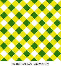 Argyle pattern vector set for scarf, pillow case, blanket, cloth, fabric print.