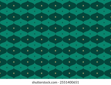 Patrón de Navidades a cuadros de Argyle. Ornamento escocés tradicional. Fondo con diamantes de pastilla y estrellas octogonales. Textura de la tela.
