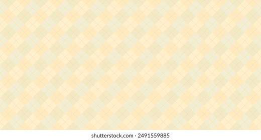 Argyle a cuadros sin fisuras patrón pastel ilustración gráfica de fondo.