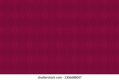 Argyle red seamless pattern. Bright burgundy color background with smooth rhombus. Geometric rhomb vector texture.