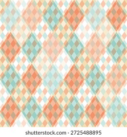 argyle sin patrón, colores pastel, vintage, para la tela, impresión, textil, multicolor Argyle patrón de Vector. Patrón de Argyle. Geométrico inconsútil, papel de embalaje, embalaje