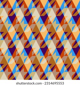 Argyle seamless vector pattern background. Pattern of a rhombuses.