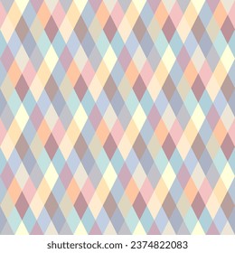 Argyle seamless vector pattern background. Pattern of a rhombuses.