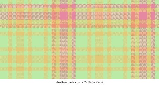 Argyle tartan pattern plaid, valentines texture vector background. Holiday check textile fabric seamless in light and amber color.