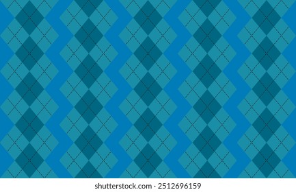 Argyle tradicional vetor pattern.Seamless geometric ilustration pattern.Scotland argyll intarsia pastel element style .Design para roupas de tecido,suéter,meias,envoltório,toalha de mesa,cobertor,decoração