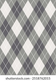 Argyle traditional vector pattern.Seamless geometric illustration pattern.Scotland argyll intarsia pastel element style .Design for fabric clothing,sweater,socks,wrapping,tablecloth,blanket,decoration