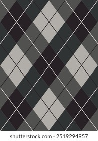 Argyle traditional vector pattern.Seamless geometric illustration pattern.Scotland argyll intarsia pastel element style .Design for fabric clothing,sweater,socks,wrapping,tablecloth,blanket,decoration