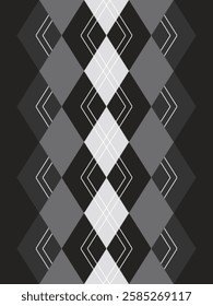 Argyle traditional vector pattern.Seamless geometric illustration pattern.Scotland argyll intarsia pastel element style .Design for fabric clothing,sweater,socks,wrapping,tablecloth,blanket,decoration