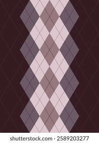 Argyle traditional vector pattern.Seamless geometric illustration pattern.Scotland argyll intarsia pastel element style .Design for fabric clothing,sweater,socks,wrapping,tablecloth,blanket,decoration