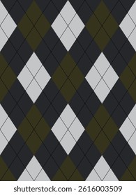Argyle traditional vector pattern.Seamless geometric illustration pattern.Scotland argyll intarsia pastel element style .Design for fabric clothing,sweater,socks,wrapping,tablecloth,blanket,decoration
