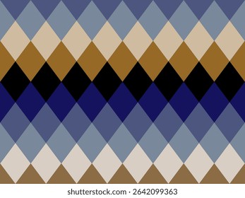 Argyle traditional vector pattern.Seamless geometric illustration pattern.Scotland argyll intarsia pastel element style .Design for fabric clothing,sweater,socks,wrapping,tablecloth,blanket,decoration