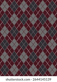 Argyle tradicional vetor pattern.Seamless geometric ilustration pattern.Scotland argyll intarsia pastel element style .Design para roupas de tecido,suéter,meias,envoltório,toalha de mesa,cobertor,decoração