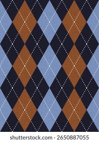 Argyle tradicional vetor pattern.Seamless geometric ilustration pattern.Scotland argyll intarsia pastel element style .Design para roupas de tecido,suéter,meias,envoltório,toalha de mesa,cobertor,decoração