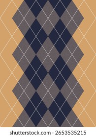 Argyle tradicional vetor pattern.Seamless geometric ilustration pattern.Scotland argyll intarsia pastel element style .Design para roupas de tecido,suéter,meias,envoltório,toalha de mesa,cobertor,decoração