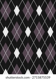 Argyle traditionellen Vektormuster.Nahtlose geometrische Illustration Muster.Scotland Argyll Intarsia Pastellelement Stil.Design für Stoff Kleidung, Pullover, Socken, Verpackung, Tischdecke, Decke, Dekoration.