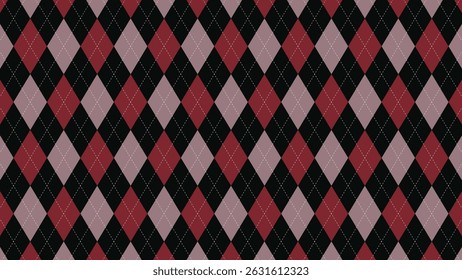 Argyle Vector Pattern. Christmas Background. Golf Textile Print. Emerald Diamonds with Gold Accent Lines. Seamless Pattern Tile. Argyle vector pattern. Argyle Seamless pattern for holidays.