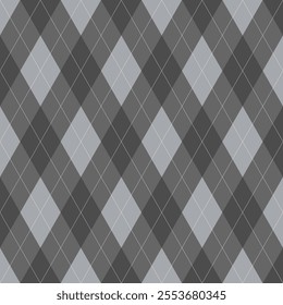 Argyle vector pattern squares Seamless geometric background for clothing, wrapping paper, backdrop, for cards.