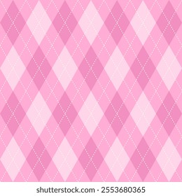 Argyle vector pattern squares Seamless geometric background for clothing, wrapping paper, backdrop, for cards.