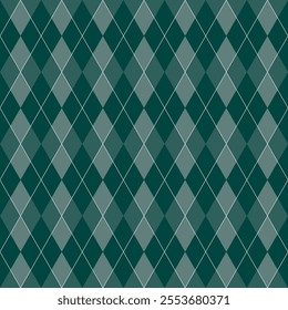 Argyle vector pattern squares Seamless geometric background for clothing, wrapping paper, backdrop, for cards.